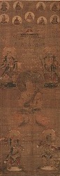 絹本著色　文殊曼陀羅図