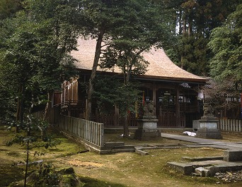 舟津神社本殿