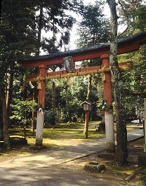 舟津神社赤鳥居