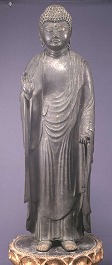 銅造 薬師如来立像