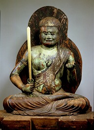 木造 不動明王坐像