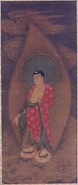 絹本著色　阿弥陀如来像