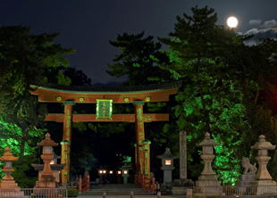 おくのほそ道の風景地 けいの明神(氣比神宮境内)