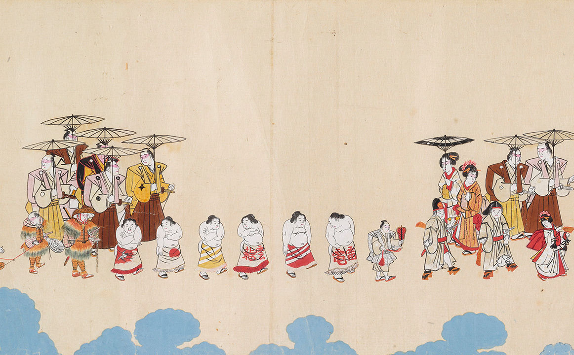 紙本著色　小浜祇園祭礼図