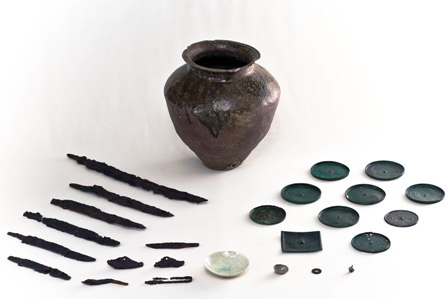 深山寺経塚出土品