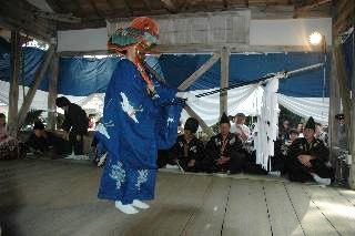 沓見御田植祭