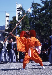 宇波西神社の神事芸能