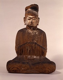 木造 男神坐像(伝天津日高日子穂穂出見命)、木造 男神坐像(伝塩椎神)