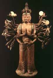 木造　千手観音立像