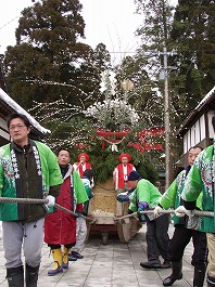粟田部の蓬莱祀