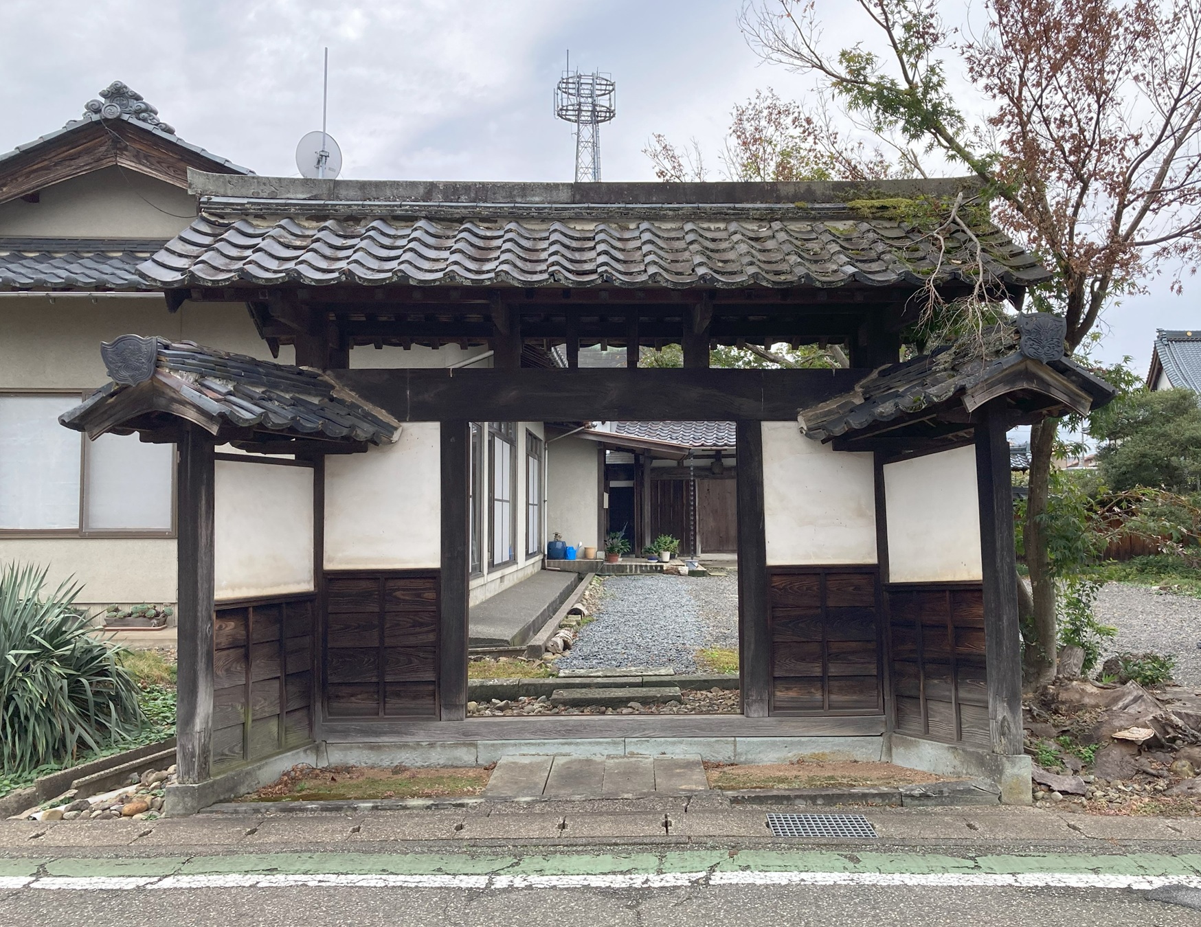清水家住宅東門